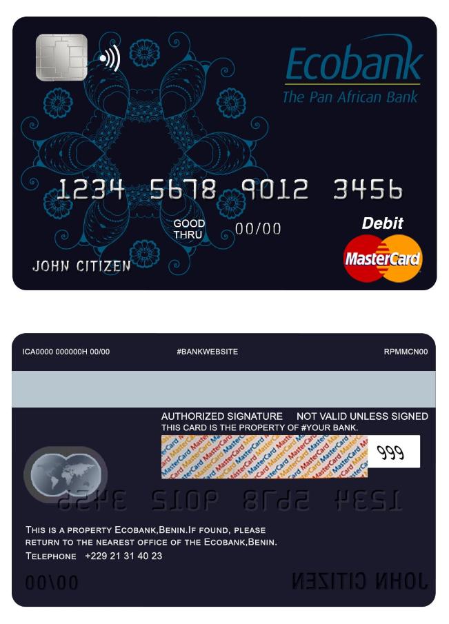 Benin Ecobank mastercard
